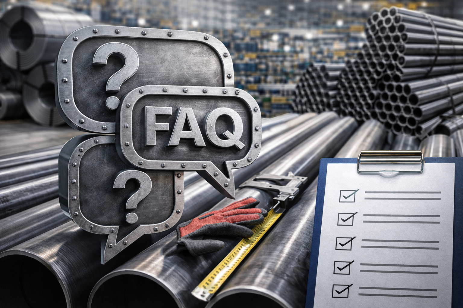 FAQ Về Thép Ống Tròn Carbon Hàn Cao Tần 